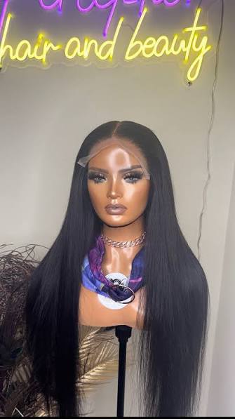 Sleek Reign — Straight Virgin HD Lace Wig